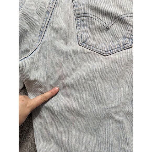 Vintage SilverTab Levi's Baggy Y2K Jeans Men's Size 32 Light Wash - Picture 11 of 14